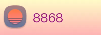 8868 logo